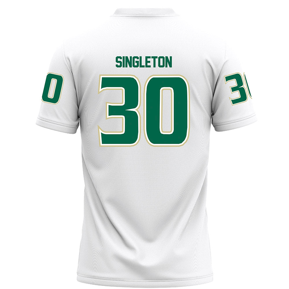 USF - NCAA Football : Ira Singleton - White Football Jersey-1