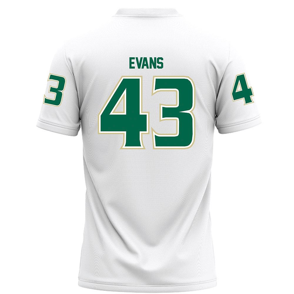 USF - NCAA Football : Cooper Evans - White Football Jersey