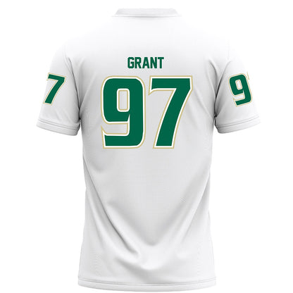 USF - NCAA Football : Jahari Grant - White Football Jersey