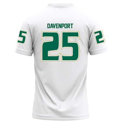 USF - NCAA Football : Nykahi Davenport - White Football Jersey