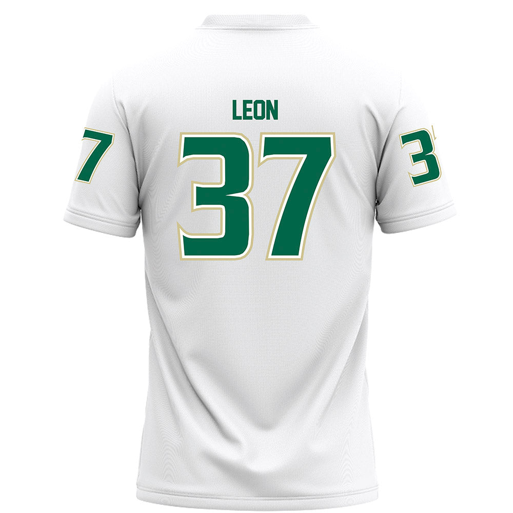 USF - NCAA Football : Chase Leon - White Football Jersey-1