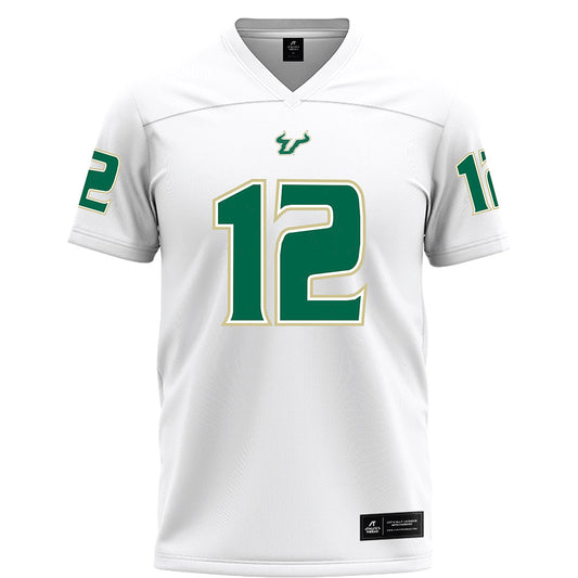 USF - NCAA Football : Tawfiq Byard - White Football Jersey-0