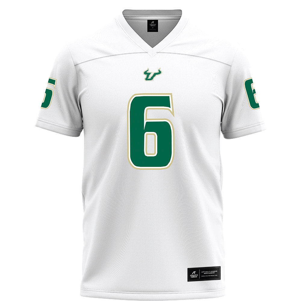 USF - NCAA Football : Jamie Pettway - White Football Jersey