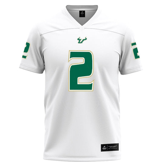 USF - NCAA Football : Chas Nimrod - White Football Jersey-0
