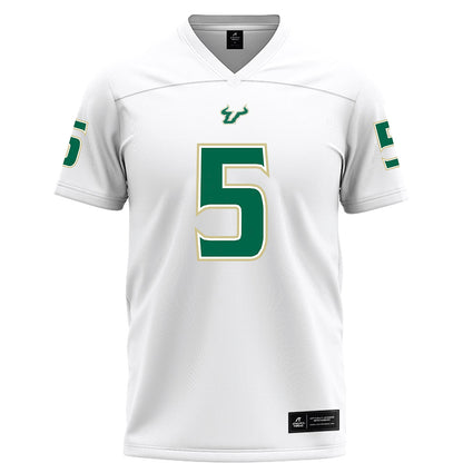 USF - NCAA Football : Cartevious Norton - White Football Jersey-0
