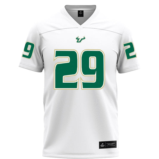 USF - NCAA Football : Deylen Platt - White Football Jersey