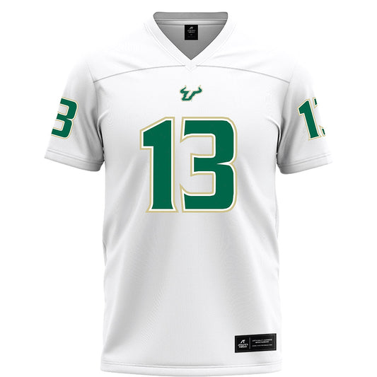 USF - NCAA Football : Locklan Hewlett - White Football Jersey-0