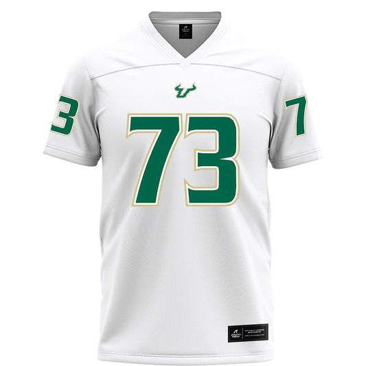 USF - NCAA Football : Caleb Harris - White Football Jersey-0
