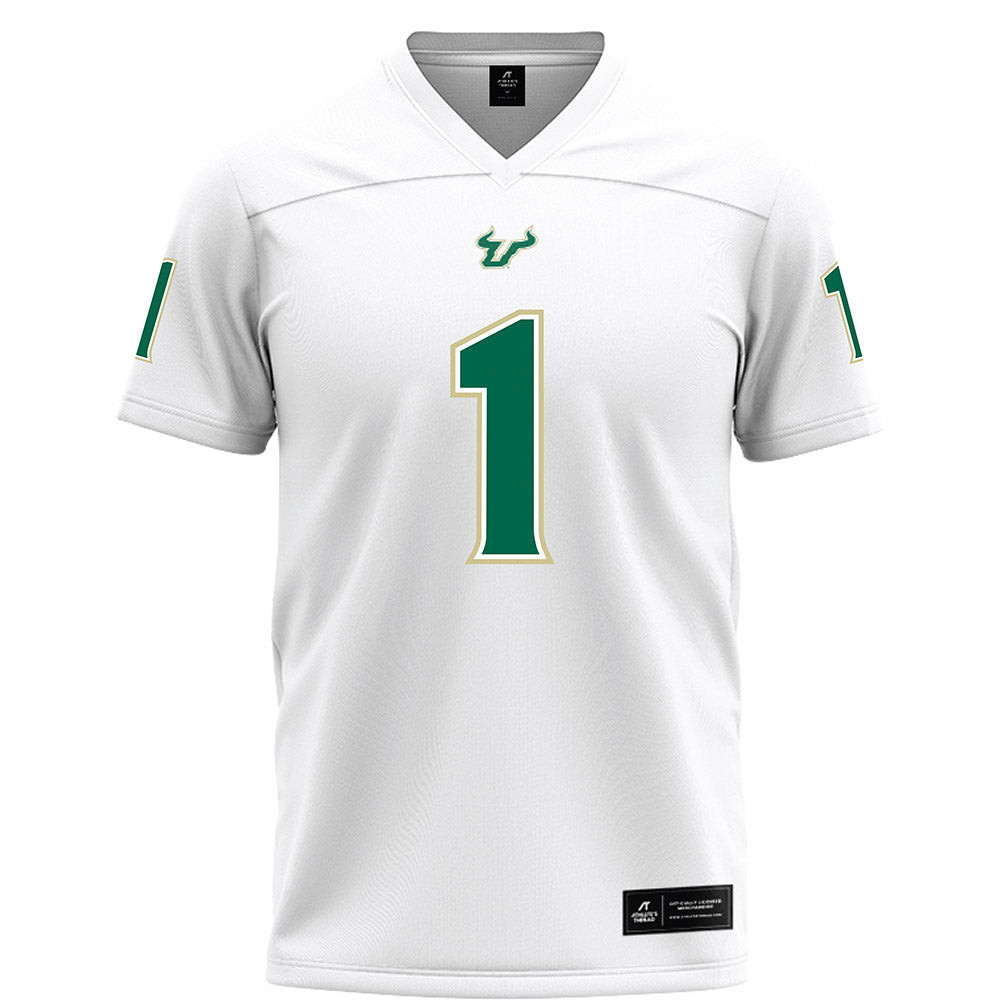 USF - NCAA Football : Jonathan Echols - White Football Jersey-0