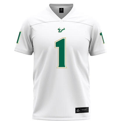 USF - NCAA Football : Jonathan Echols - White Football Jersey-0