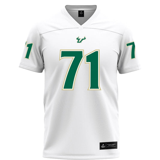 USF - NCAA Football : Connor McLaughlin - White Football Jersey-0