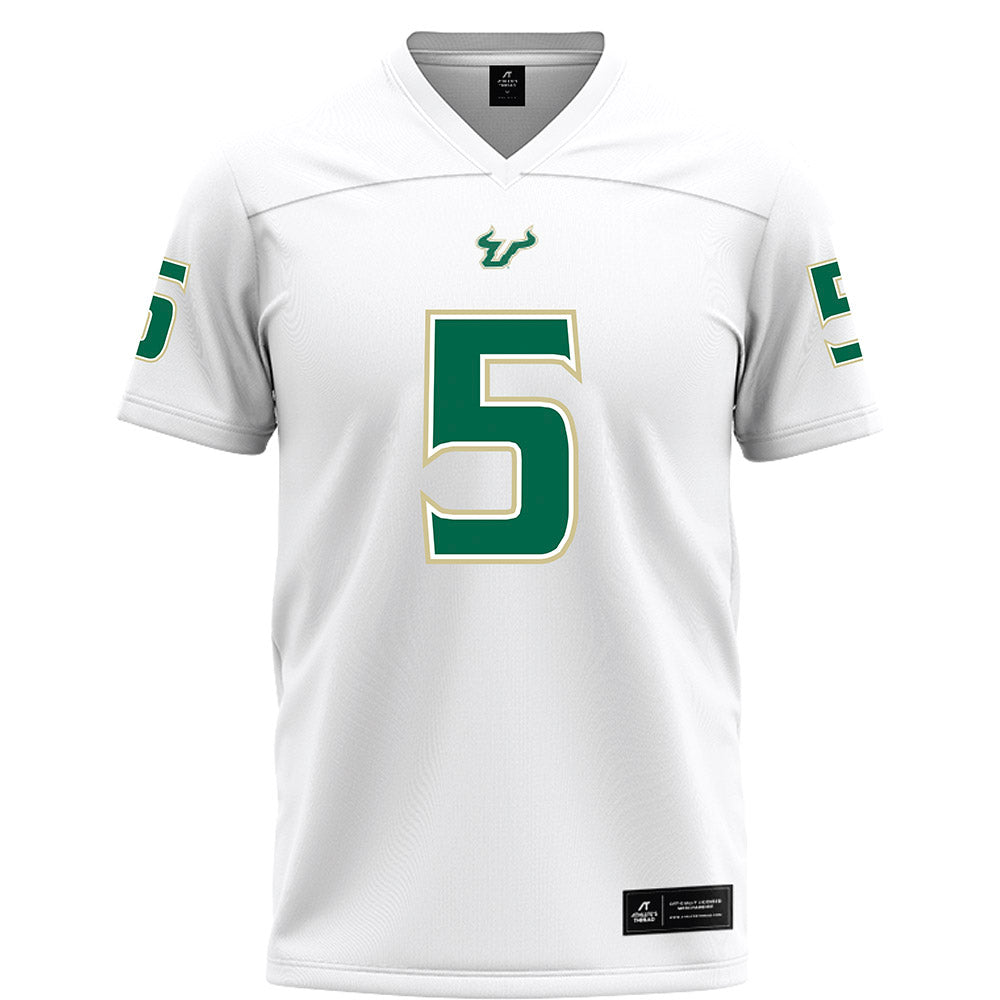 USF - NCAA Football : Fred Gaskin III - White Football Jersey-0
