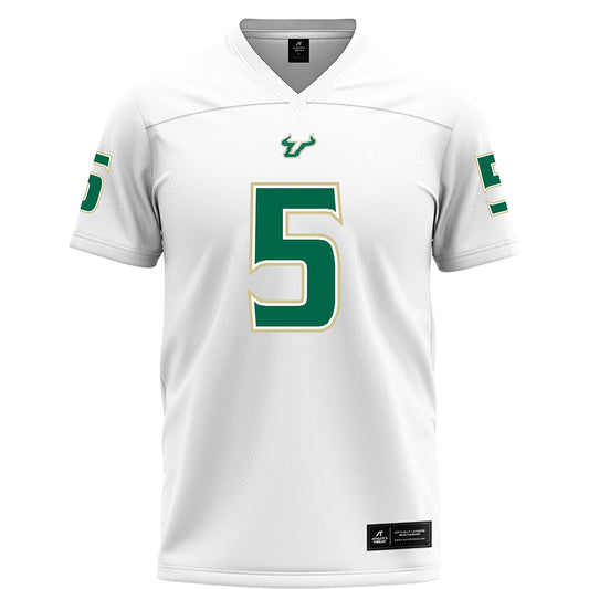 USF - NCAA Football : Fred Gaskin III - White Football Jersey-0
