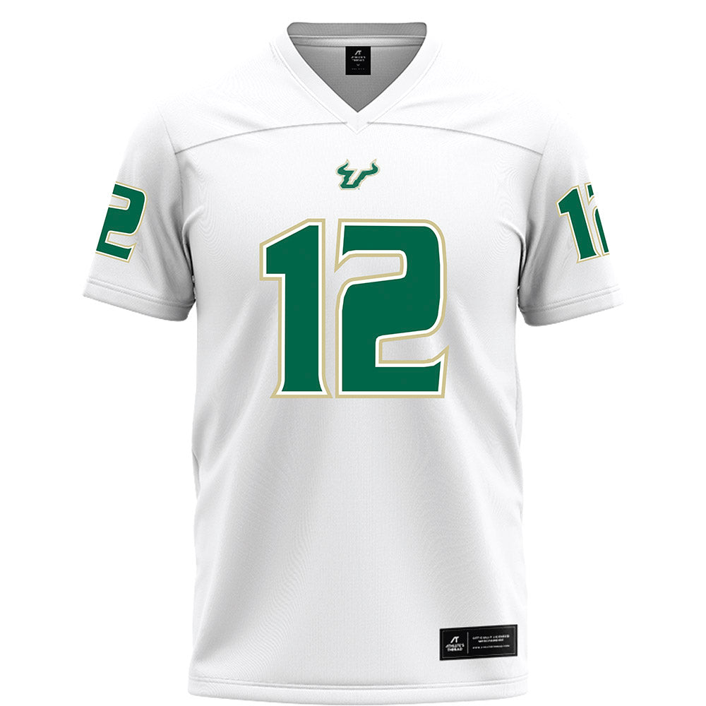 USF - NCAA Football : Sam Fenton - White Football Jersey-0