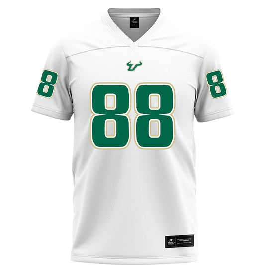 USF - NCAA Football : Brandon Kubay - White Football Jersey-0