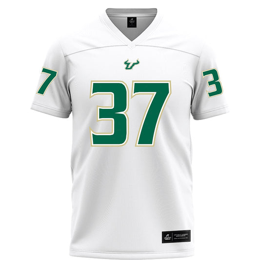 USF - NCAA Football : Fred Gaskin III - White Football Jersey-0