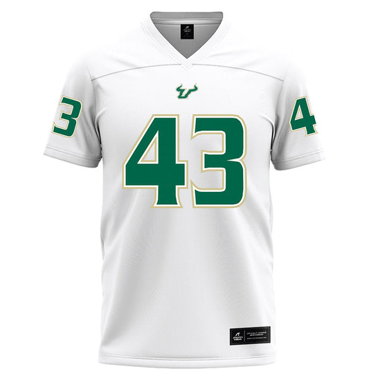 USF - NCAA Football : Cooper Evans - White Football Jersey