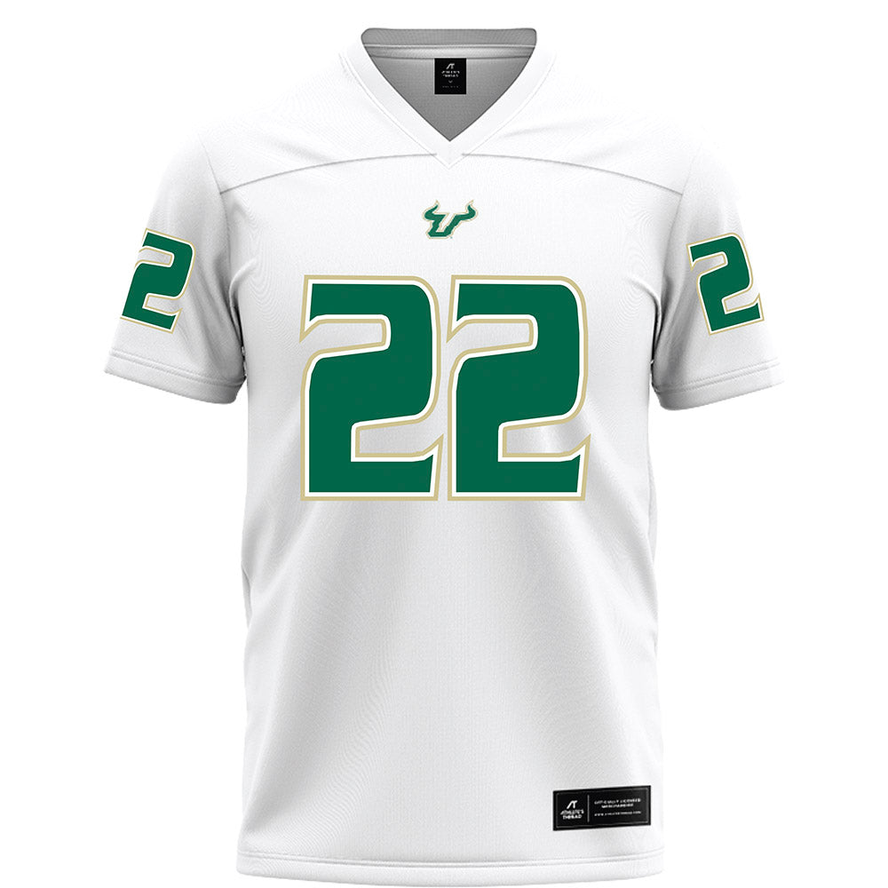 USF - NCAA Football : Chase Garnett - White Football Jersey-0