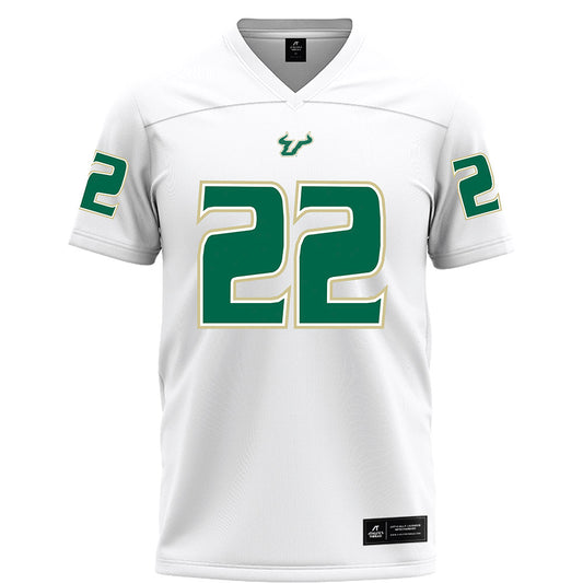 USF - NCAA Football : Chase Garnett - White Football Jersey-0