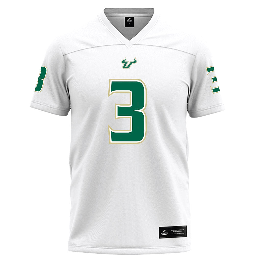 USF - NCAA Football : Bryce Archie - White Football Jersey