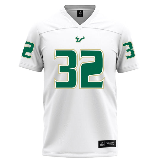 USF - NCAA Football : James Chenault - White Football Jersey