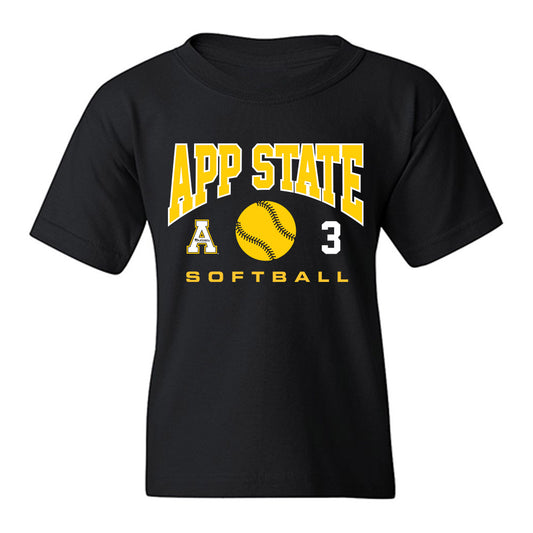 App State - NCAA Softball : Kendall Bradshaw - Sport Shersey Youth T-Shirt-0