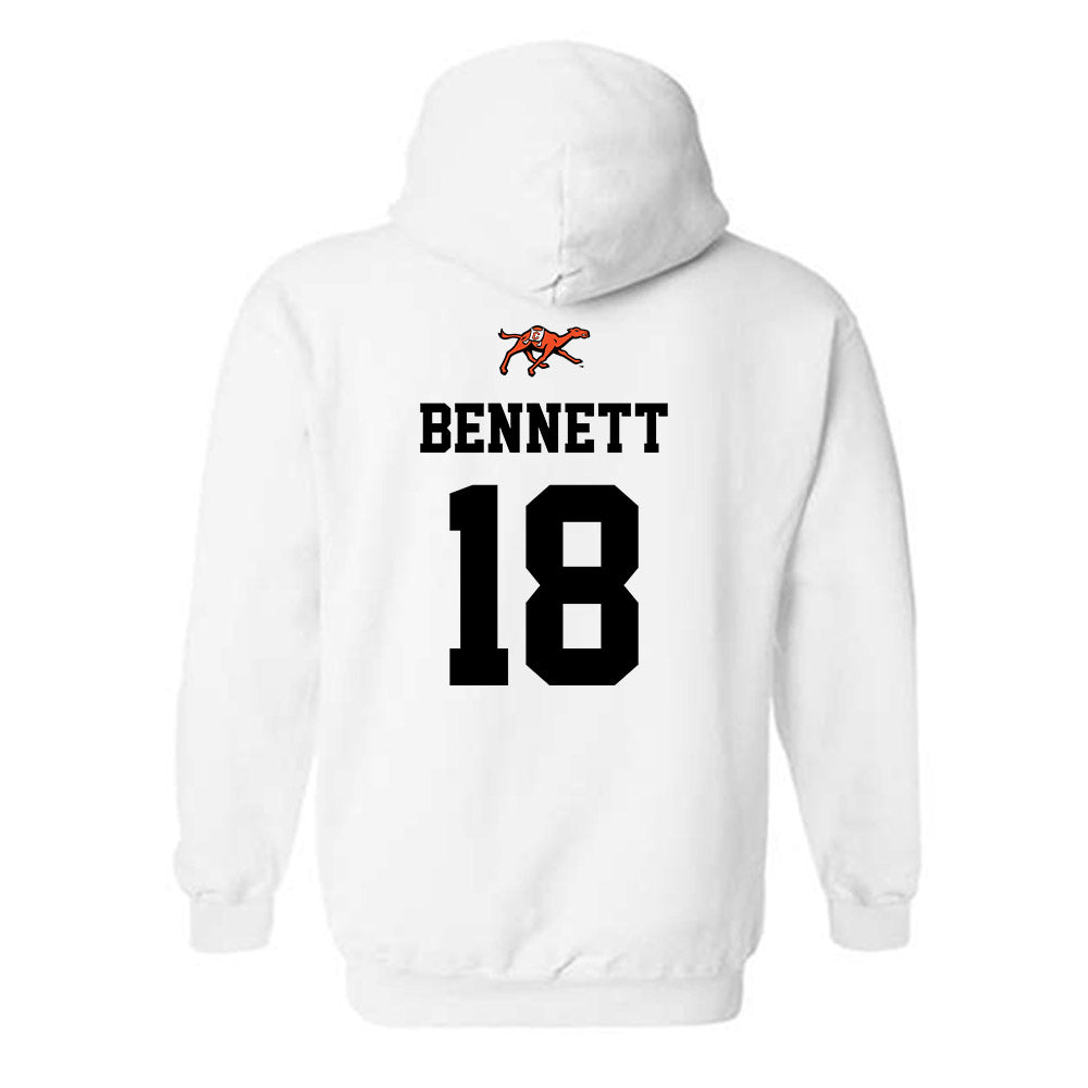 Campbell - NCAA Softball : Ryleigh Bennett - Sports Shersey Hooded Sweatshirt-1