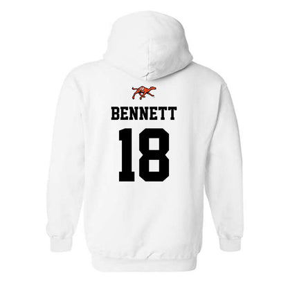 Campbell - NCAA Softball : Ryleigh Bennett - Sports Shersey Hooded Sweatshirt-1