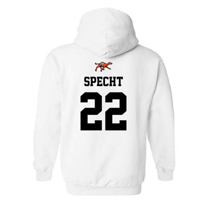 Campbell - NCAA Softball : Kylie Specht - Sports Shersey Hooded Sweatshirt-1