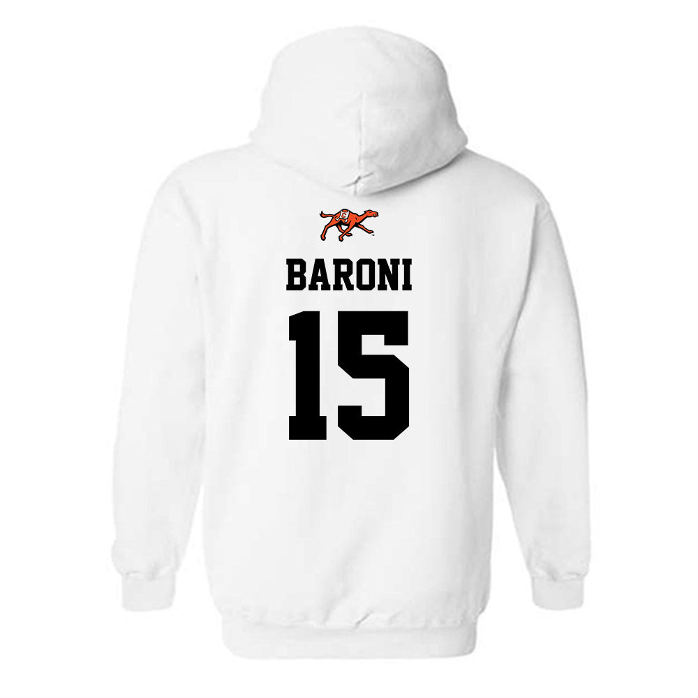 Campbell - NCAA Softball : Cassiti Baroni - Sports Shersey Hooded Sweatshirt-1