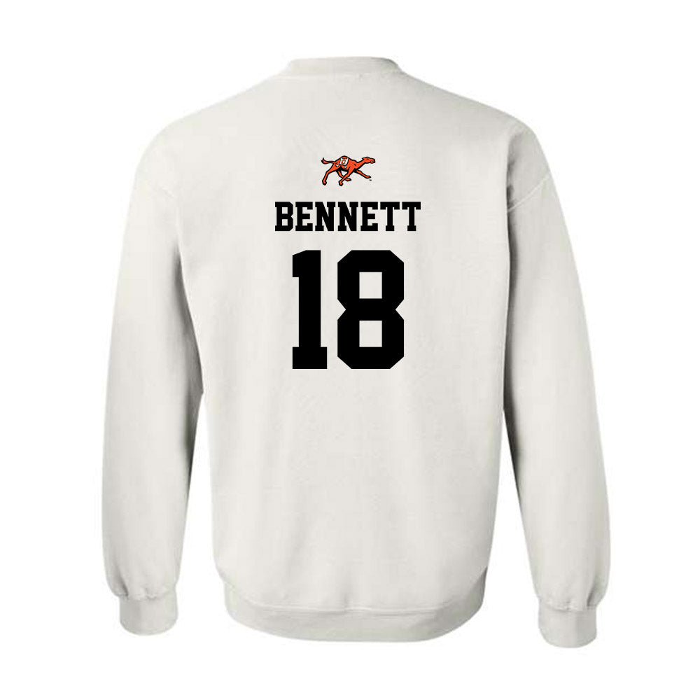 Campbell - NCAA Softball : Ryleigh Bennett - Sports Shersey Crewneck Sweatshirt-1