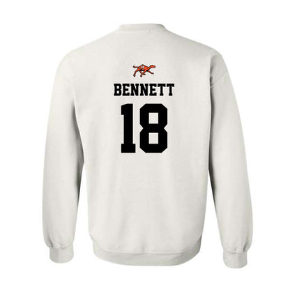 Campbell - NCAA Softball : Ryleigh Bennett - Sports Shersey Crewneck Sweatshirt-1