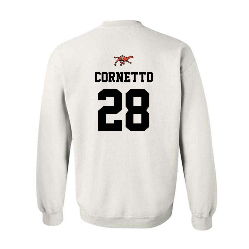 Campbell - NCAA Softball : Hannah Cornetto - Sports Shersey Crewneck Sweatshirt-1