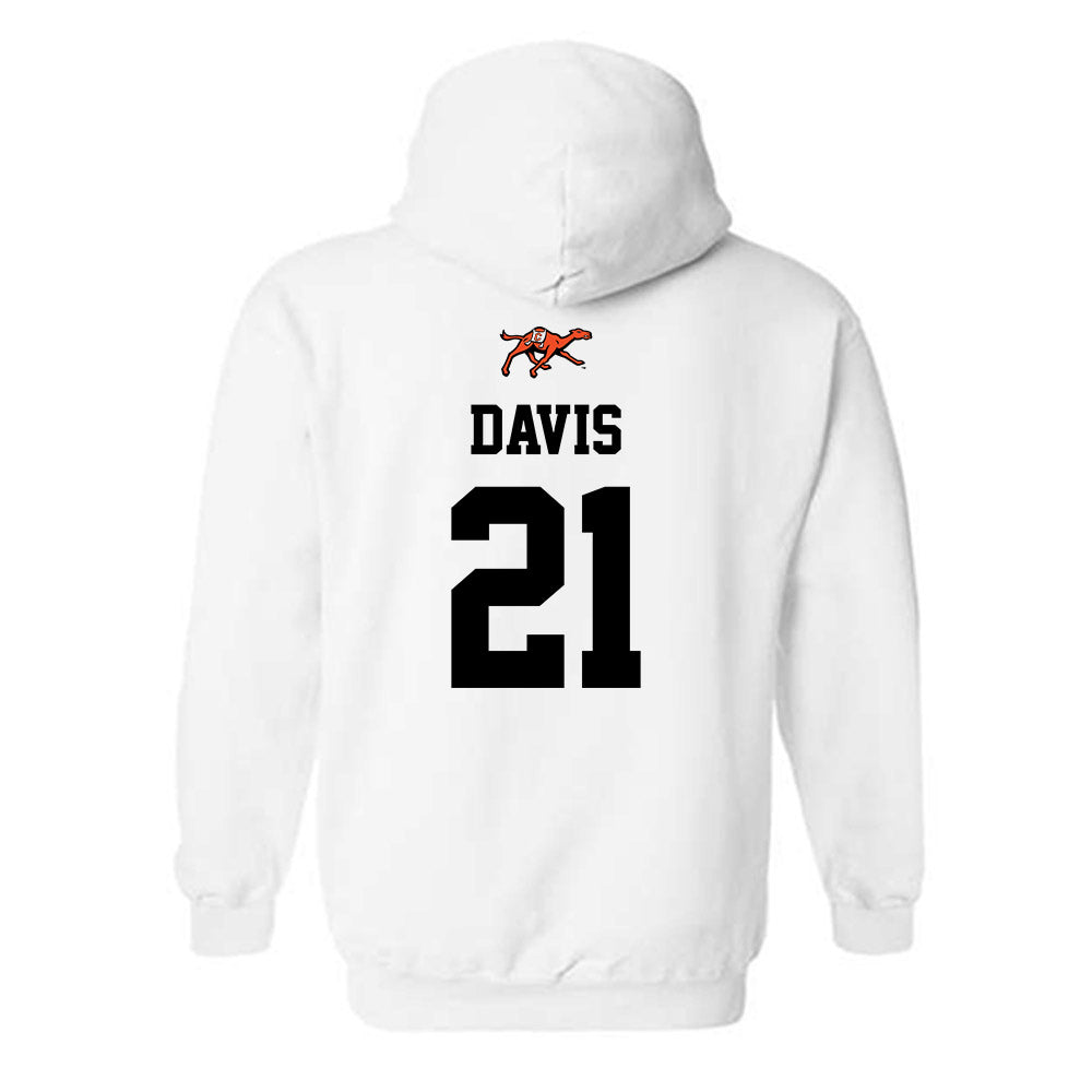 Campbell - NCAA Softball : livie davis - Sports Shersey Hooded Sweatshirt-1