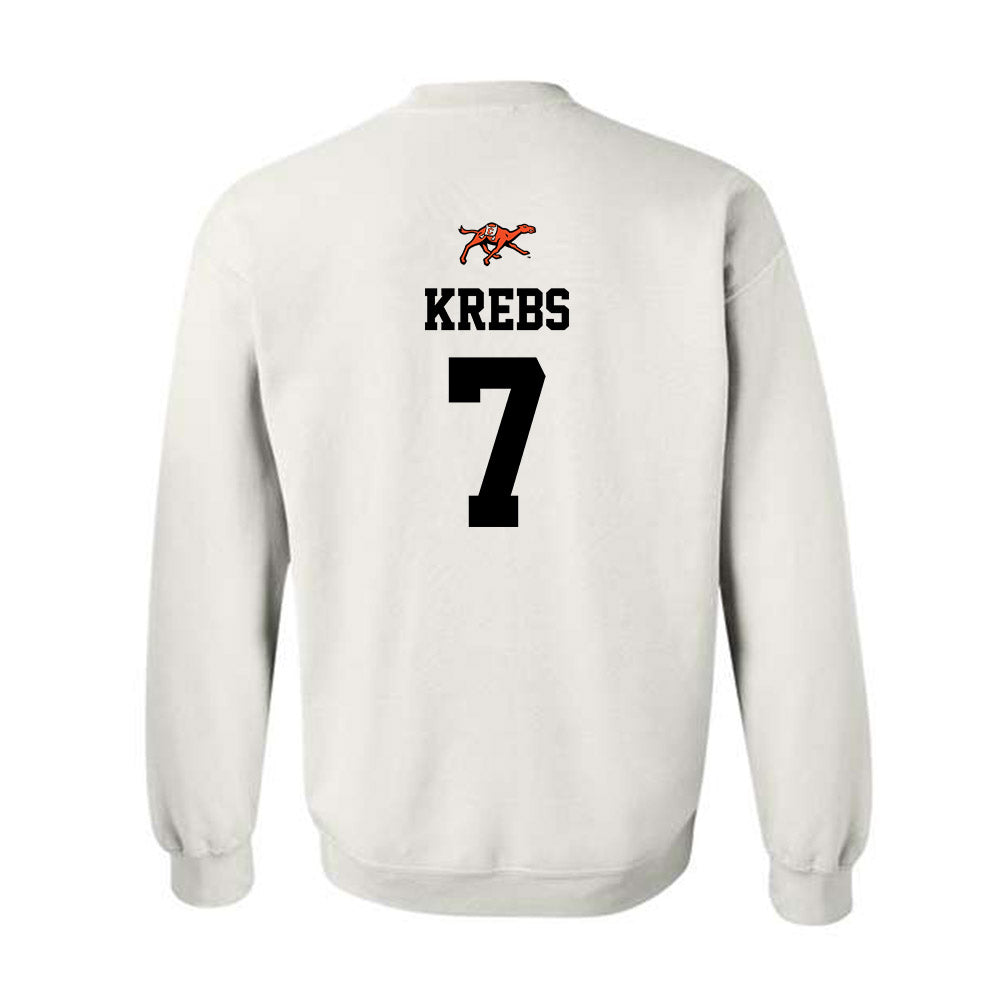 Campbell - NCAA Softball : Haley Krebs - Sports Shersey Crewneck Sweatshirt-1