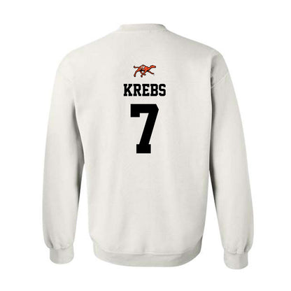 Campbell - NCAA Softball : Haley Krebs - Sports Shersey Crewneck Sweatshirt-1