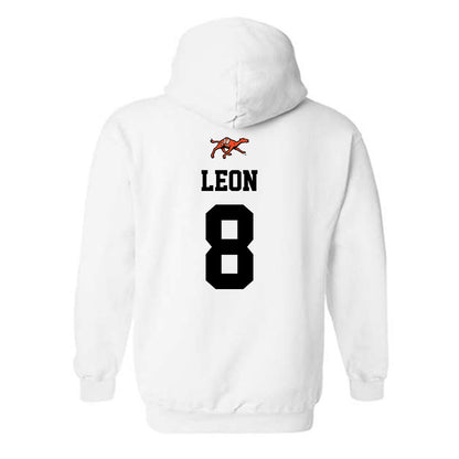 Campbell - NCAA Softball : Megan Leon - Sports Shersey Hooded Sweatshirt-1