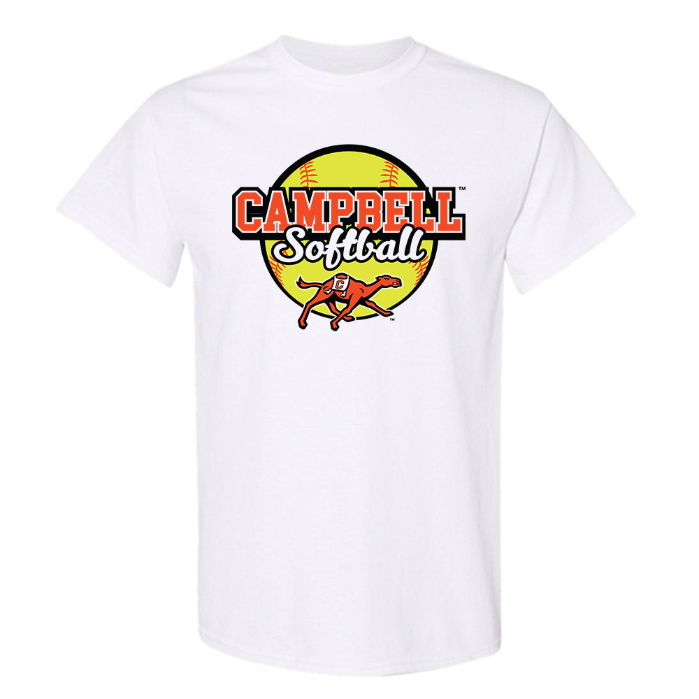 Campbell - NCAA Softball : Megan Leon - Sports Shersey T-Shirt-0