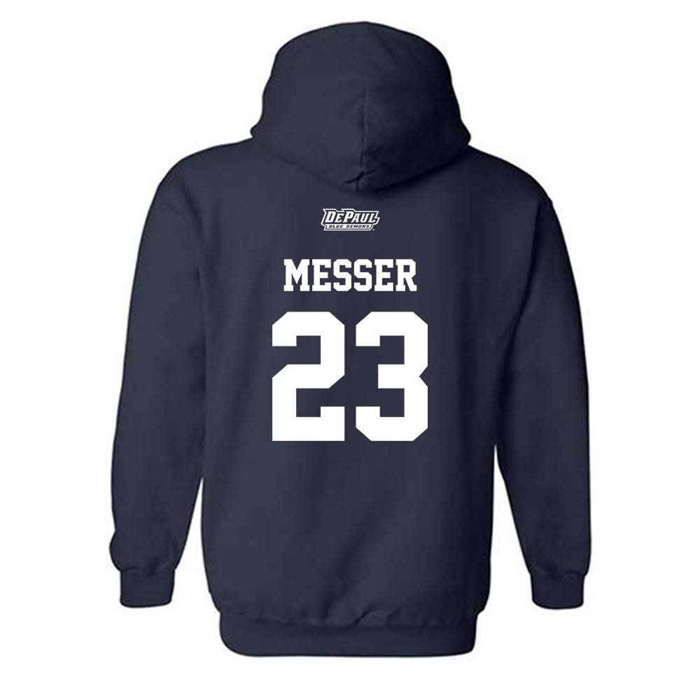 DePaul - NCAA Softball : Hannah Messer - Sports Shersey Hooded Sweatshirt