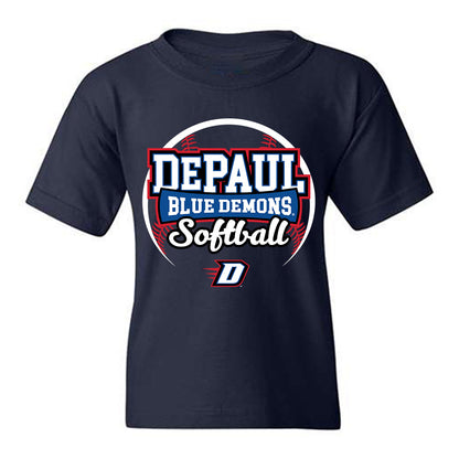 DePaul - NCAA Softball : Addy Poe - Sports Shersey Youth T-Shirt-0