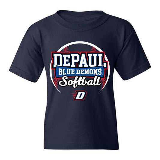 DePaul - NCAA Softball : Hannah Messer - Sports Shersey Youth T-Shirt