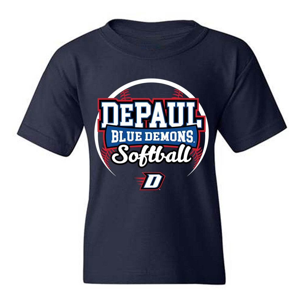 DePaul - NCAA Softball : Camryn Eckhart - Sports Shersey Youth T-Shirt-0