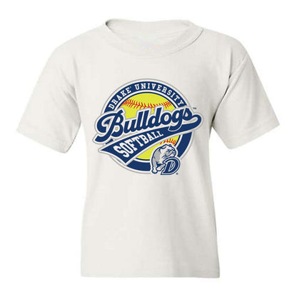 Drake - NCAA Softball : Natalee Watts - Youth T-Shirt-0