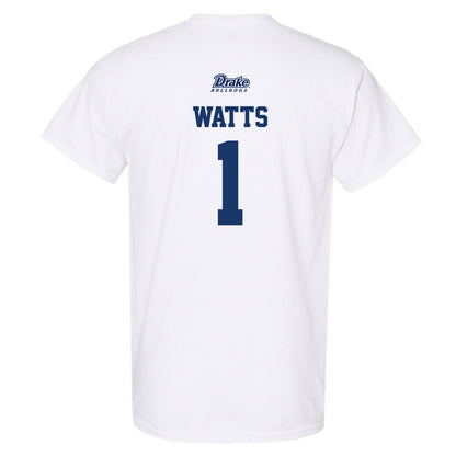 Drake - NCAA Softball : Natalee Watts - Sports Shersey T-Shirt-1