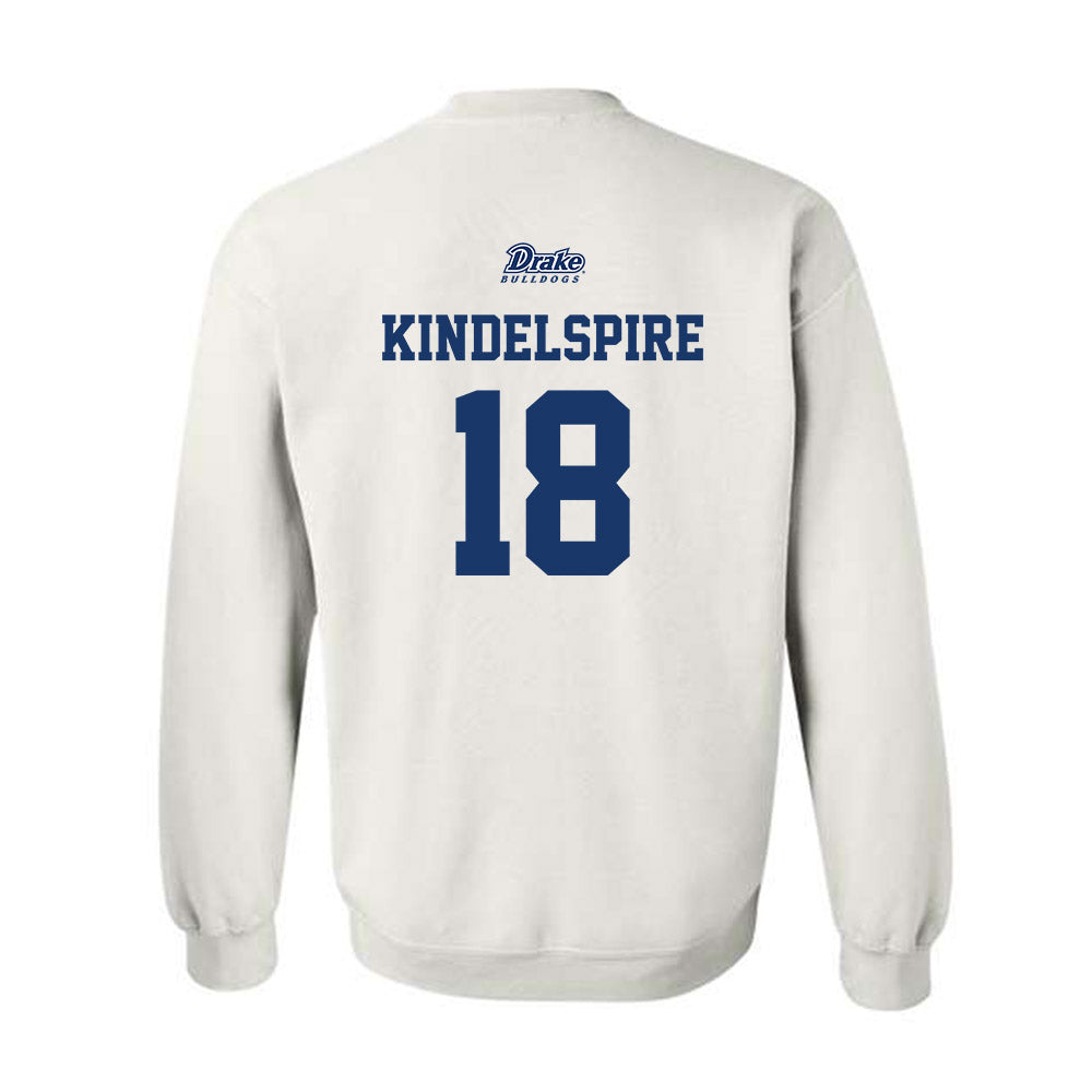 Drake - NCAA Softball : Kiley Kindelspire - Sports Shersey Crewneck Sweatshirt-1