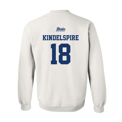 Drake - NCAA Softball : Kiley Kindelspire - Sports Shersey Crewneck Sweatshirt-1