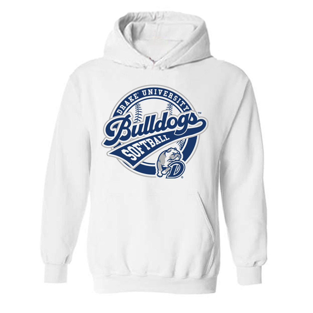 Drake - NCAA Softball : Jayme Scheck - Sports Shersey Hooded Sweatshirt-0