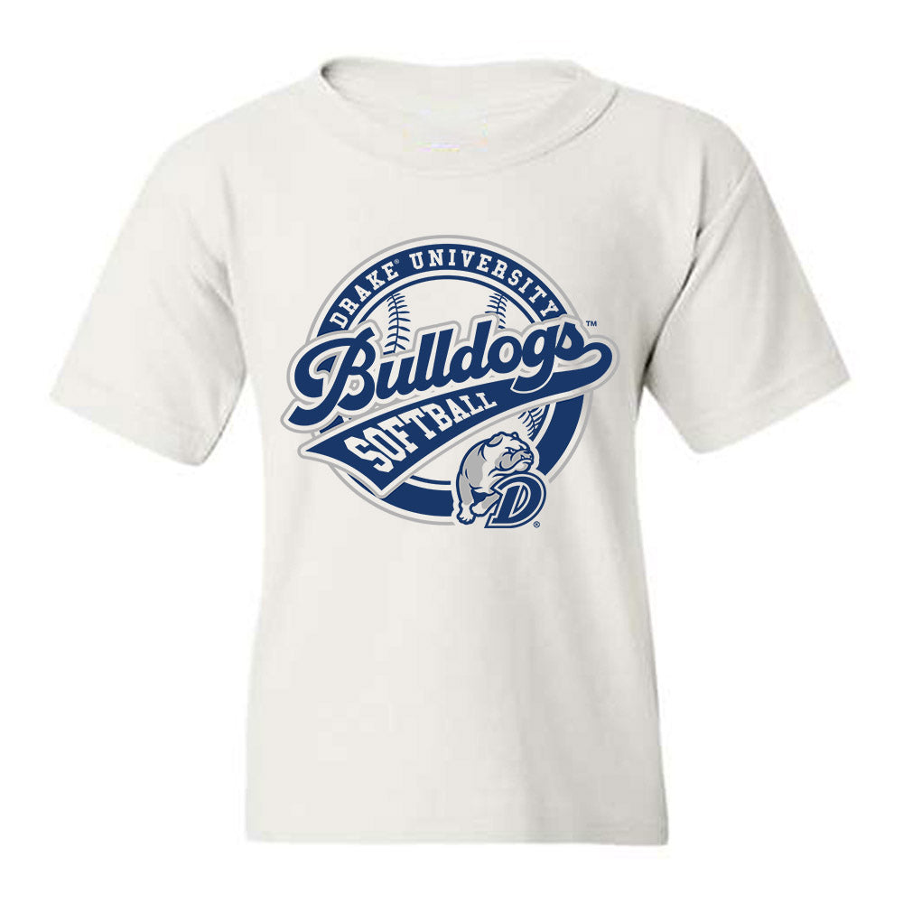 Drake - NCAA Softball : Jayme Scheck - Sports Shersey Youth T-Shirt-0
