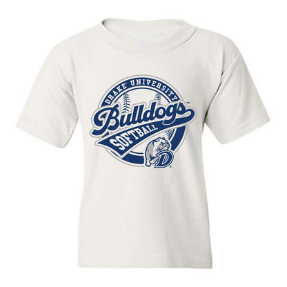 Drake - NCAA Softball : Jayme Scheck - Sports Shersey Youth T-Shirt-0