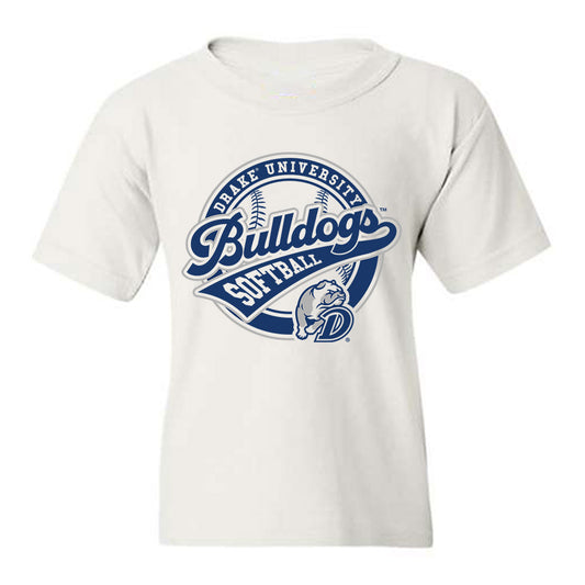 Drake - NCAA Softball : Jayme Scheck - Sports Shersey Youth T-Shirt-0